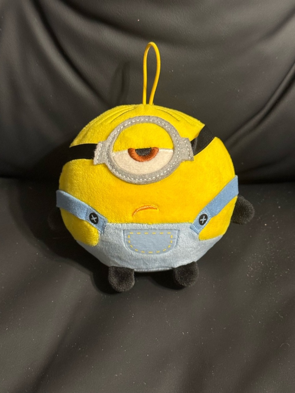 Yellow One-Eyed Minion Plush Ornament